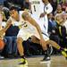 Michigan sophomore Trey Burke moves the ball down the court during the first half against Iowa at Crisler Center on Sunday, Jan. 6. Michigan beat Iowa 95-67 in the Big Ten home opener. Melanie Maxwell I AnnArbor.com